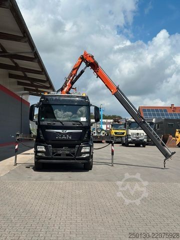 Þrístefnu veltibíll MAN TGS 18.460 4x2 BL MEILLER DSK & ATLAS LK