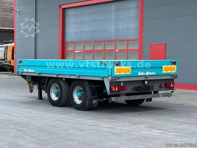 ওপেন ট্রেলার MÜLLER-MITTELTAL EAL-TA 13,5 Tandem Anhänger