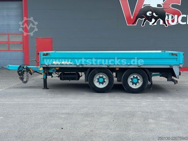 ওপেন ট্রেলার MÜLLER-MITTELTAL EAL-TA 13,5 Tandem Anhänger