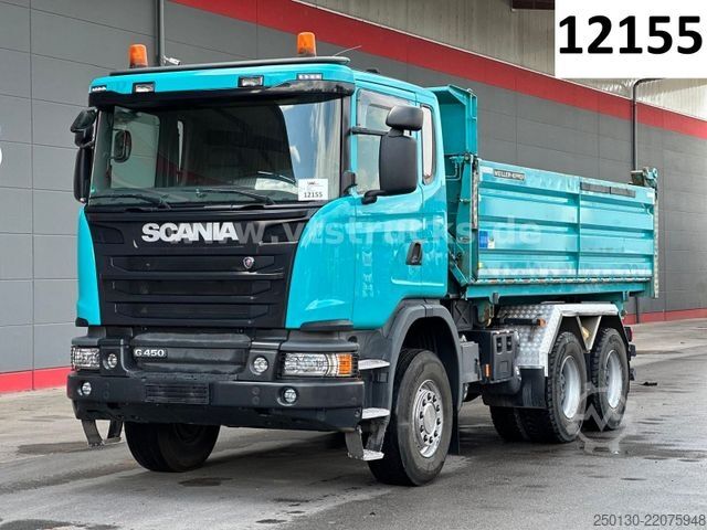 ত্রি-দিক ডাম্প ট্রাক SCANIA G450 6x4 BB MEILLER DSK BORDMATIK