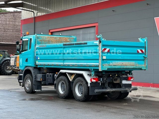 ত্রি-দিক ডাম্প ট্রাক SCANIA G450 6x4 BB MEILLER DSK BORDMATIK