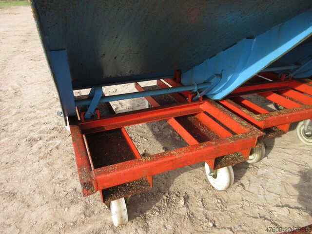 Contenedor basculante Volquete basculante Tolva basculante Bartels Spänekübel Container Späne SK 30 R Stapelkipper Muldenkipper 300L