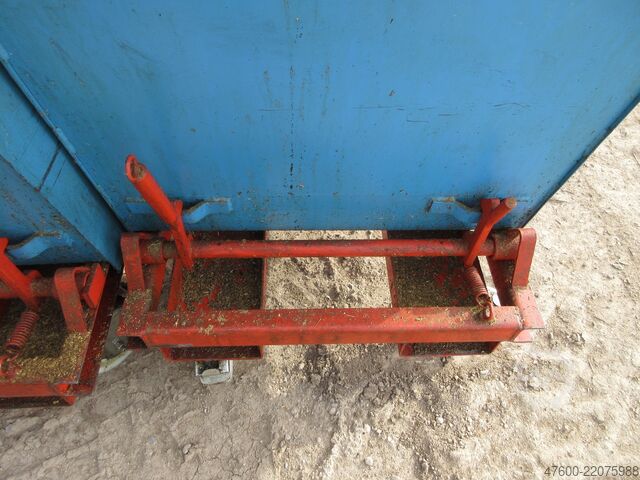 Contenedor basculante Volquete basculante Tolva basculante Bartels Spänekübel Container Späne SK 30 R Stapelkipper Muldenkipper 300L
