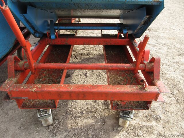 Contenedor basculante Volquete basculante Tolva basculante Bartels Spänekübel Container Späne SK 30 R Stapelkipper Muldenkipper 300L