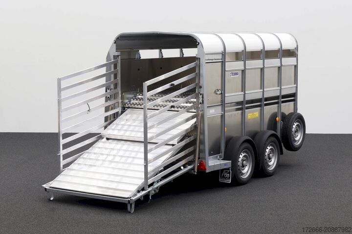 Veewagen Ifor Williams TA5|10x6|DOPPELSTOCK 311X156X183CM