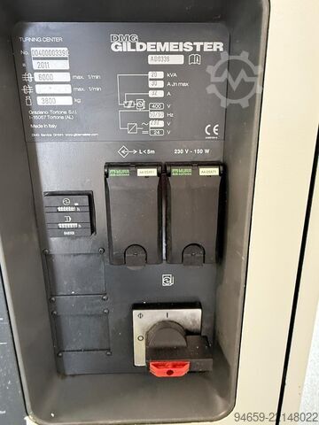 CNC-sorvaus- ja jyrsinkeskus Gildemeister Alpha 300V3S