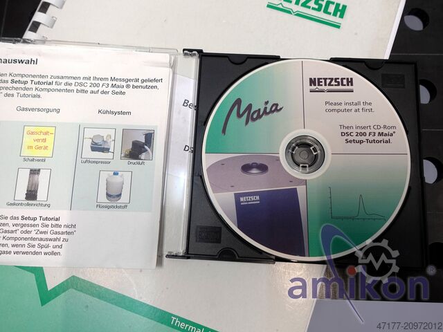Differentiële Scanning Calorimeter NETZSCH DSC 200 F3 Maia® + Intracooler 40