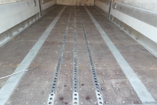 Brandalı açık römork  Duenschede PA 18/7, Jumbo, Bordwände, Alu-Felgen