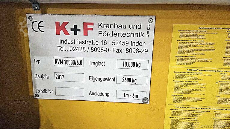 ületus K+F RVM 10000/6.0