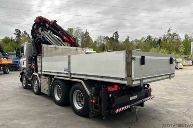 Autokran SCANIA G480 8x4 SZM/Pritsche Fassi 950