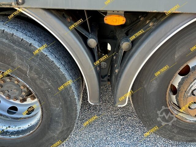 Cajas abiertas/Toldos DAF CF85.460 Pritsche 7.00m Plane und Spriegel Euro5