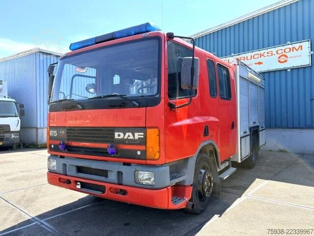 İtfaiye aracı DAF 65.210 ATI CREWCAB KRONENBURG FIRE TRUCK (ONLY ...