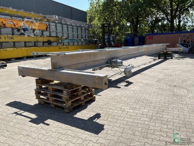ホイスト式橋形クレーン Konecranes 6300kg 1973年製 Konecranes 6300kg