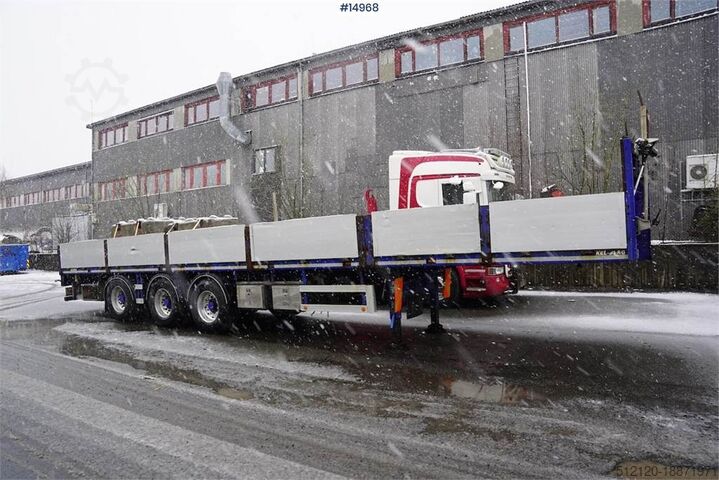 Trailer platform Kel-Berg Semi trailer w/ Draw.