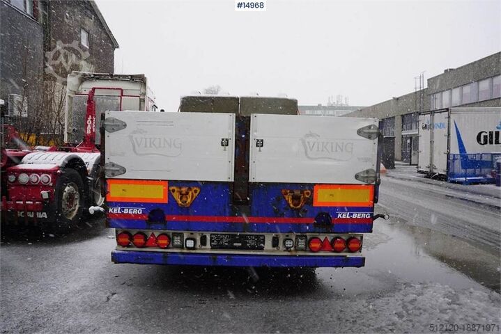 Trailer platform Kel-Berg Semi trailer w/ Draw.