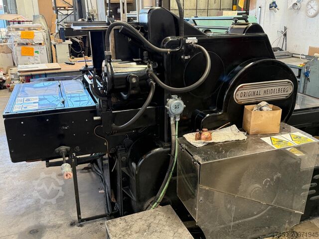 Machine typographique Heidelberg SBG