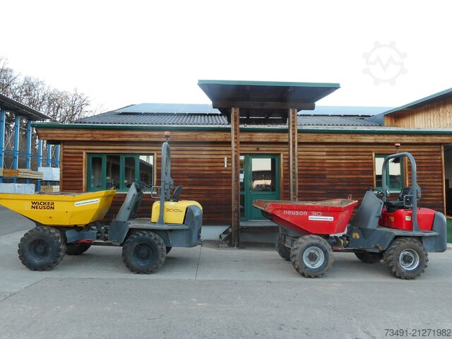 Mini damper Wacker 3001 Allrad / Drehmulde