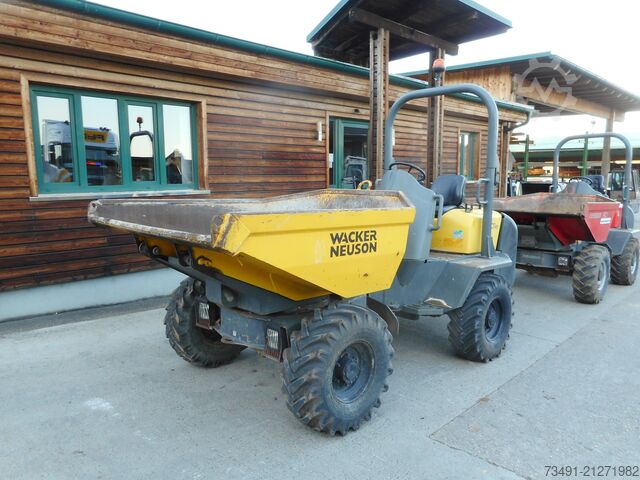 Mini damper Wacker 3001 Allrad / Drehmulde