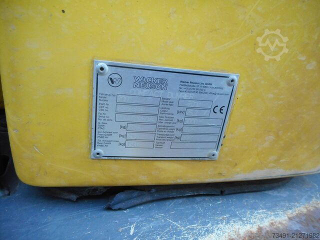 Mini damper Wacker 3001 Allrad / Drehmulde