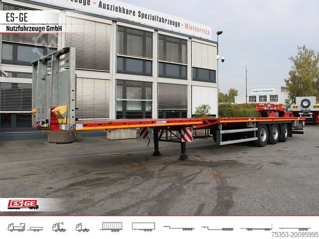 Arbejdsplatform sættevogn FAYMONVILLE MAX Trailer MAX200 Telesattel
