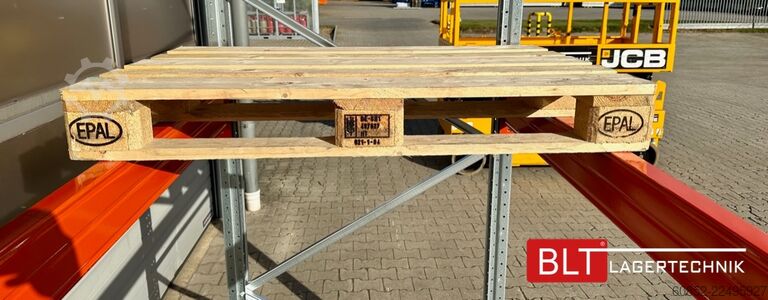 важкий промисловий стелаж ca. 14 lfm Palettenregale H: 450cm Fachlast: 3000 kg , 45 Palettenplätze