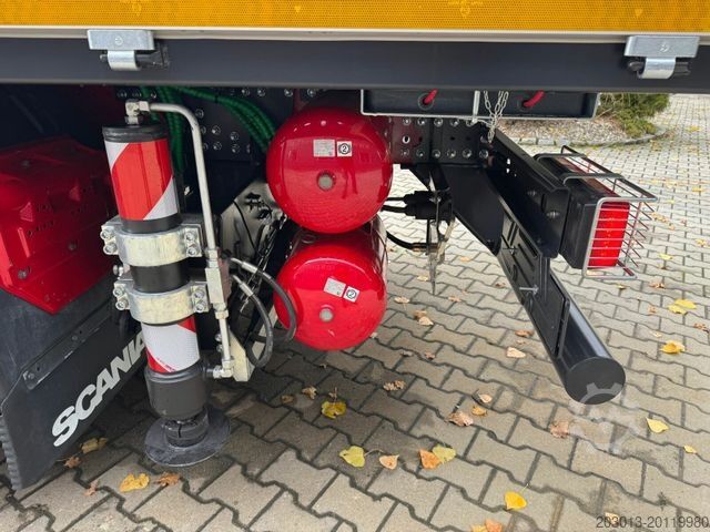 Lastbilsmonterad kran SCANIA R540 8x2/4 Pritsche mit Kran FASSI F365