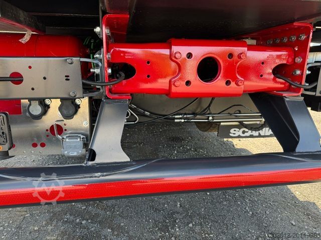 Lastbil med flak SCANIA R540 8x2/4 Pritsche mit Kran FASSI F365