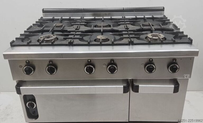 6-burner natural gas stove EKU C9F-6GS