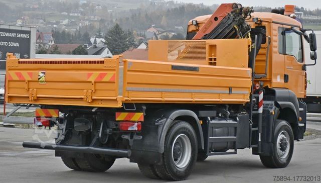Grua montada em camião MAN TGA 18.360 * PK 10501 + FUNK *4x4