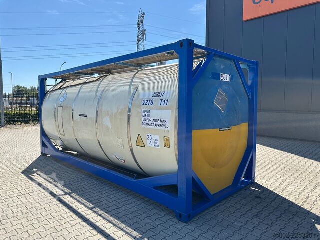 танк-контейнер CIMC 20FT ISO 25.040L / UN PORTABLE  T11 / 2.5Y + CS...