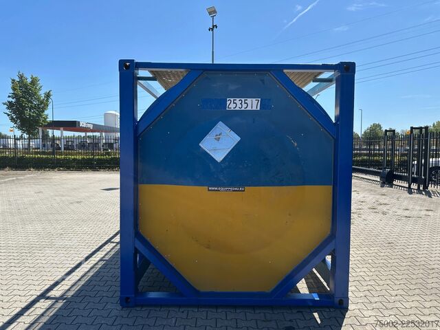 танк-контейнер CIMC 20FT ISO 25.040L / UN PORTABLE  T11 / 2.5Y + CS...