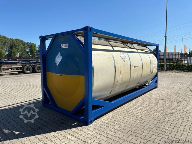 танк-контейнер CIMC 20FT ISO 25.040L / UN PORTABLE  T11 / 2.5Y + CS...