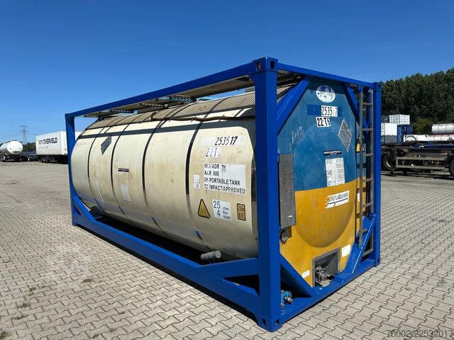 танк-контейнер CIMC 20FT ISO 25.040L / UN PORTABLE  T11 / 2.5Y + CS...