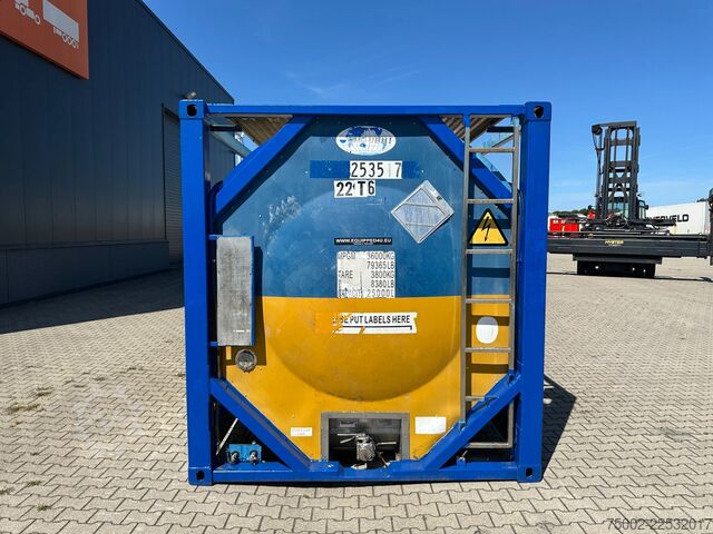 танк-контейнер CIMC 20FT ISO 25.040L / UN PORTABLE  T11 / 2.5Y + CS...