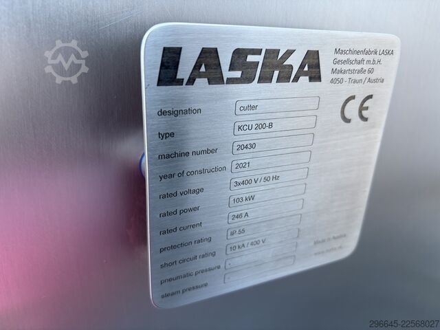 Mašina za preradu mesa LASKA Bowl Cutter LASKA KCU 200