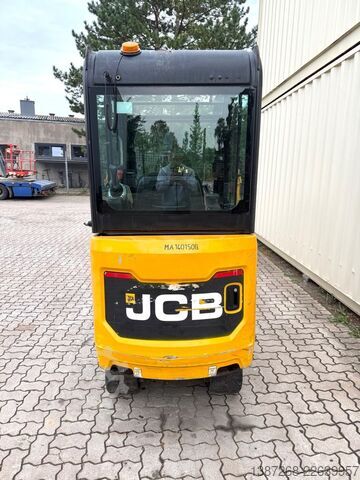 حفارة صغيرة JCB 15C-1 / 1.455 H /  3 x Löffel / Kabine