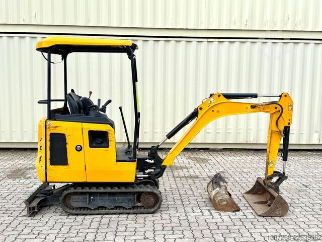 Mini ekskavatör JCB 15C-1 / 789 H / 2 x Löffel