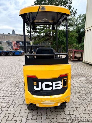 Mini ekskavatör JCB 15C-1 / 789 H / 2 x Löffel