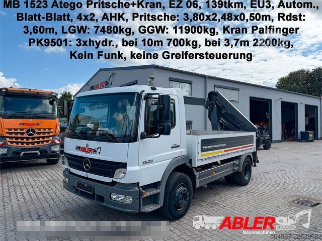 Kamion sa ravnom platformom MERCEDES-BENZ Atego 1523