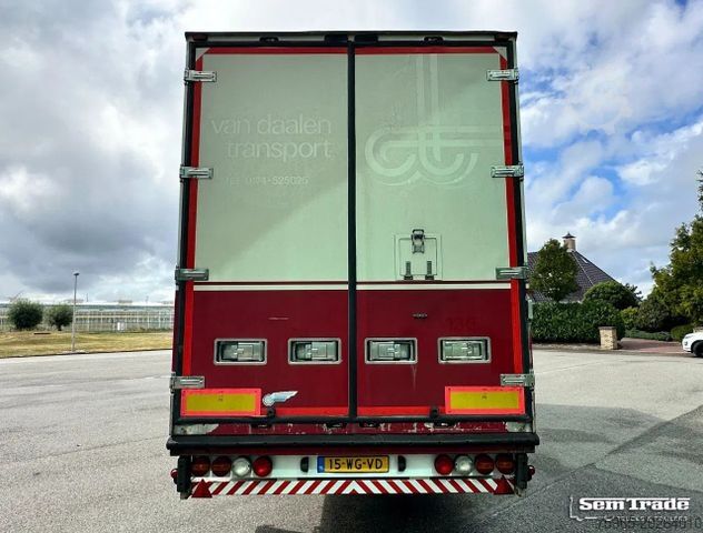 Remorcă frigorifică Burg 2 AXLE VAN BEURDEN ISOLATED BOX TRS COOLING