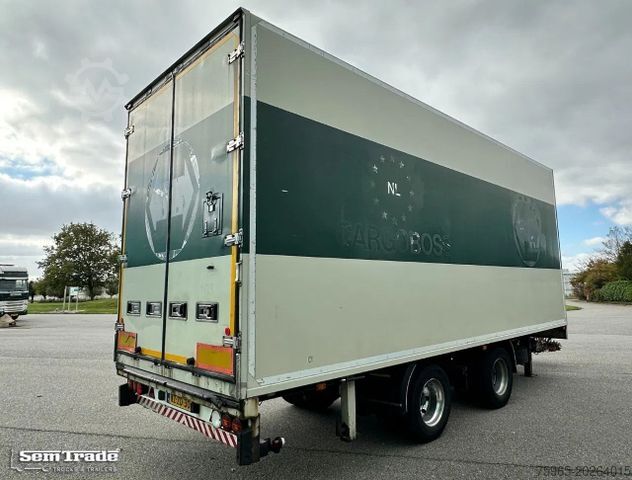 Remorcă frigorifică Burg VAN BEURDEN ISOLATED BOX TRS COOLING HYDRAR