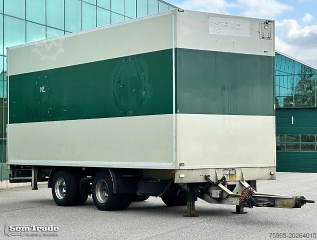 Remorcă frigorifică Burg VAN BEURDEN ISOLATED BOX TRS COOLING HYDRAR