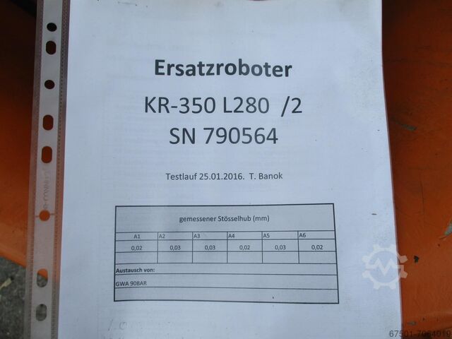 Priemyselné roboty KUKA KR 350/2 (1619)