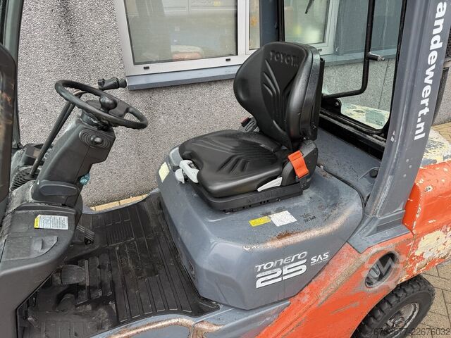Toyota 02-8FDF25 duplo450 sideshift 2012 7400uur DIESEL TOYOTA 02-8FDF25 duplo450 sideshift 2012 7400uur DIESEL