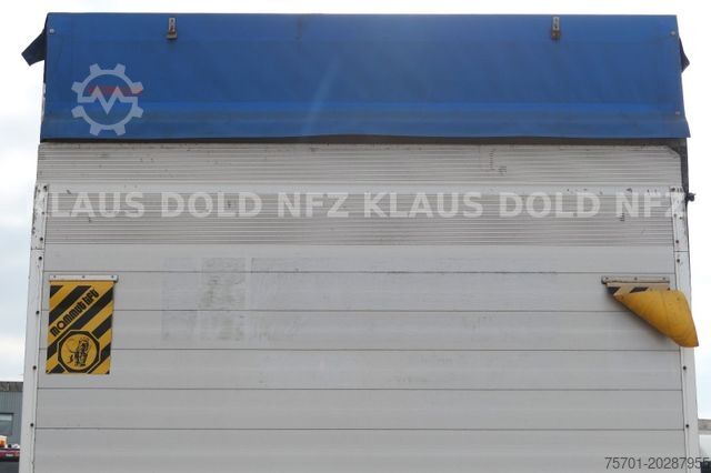 Camion cu platformă și prelată MAN TGX 26.400 Lift-/Lenkachse Vollluft LBW Euro 5