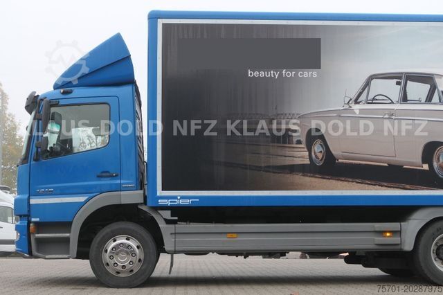 Autocamion cu caroserie tip cutie MERCEDES-BENZ Atego 1218 Koffer 12t Kamera LBW Euro 5