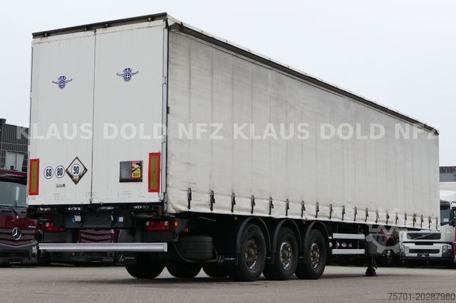 Semiremorcă deschisă cu prelată LECITRAILER P3S Pritsche Plane Edscha Scheibenbremsen