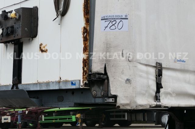 Semiremorcă deschisă cu prelată LECITRAILER P3S Pritsche Plane Edscha Scheibenbremsen