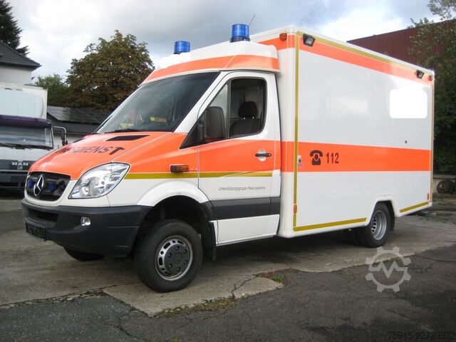 Vatrogasno vozilo MERCEDES-BENZ 515CDI Sprinter WAS RTW Allrad 4x4 *TÜV 08/2027*