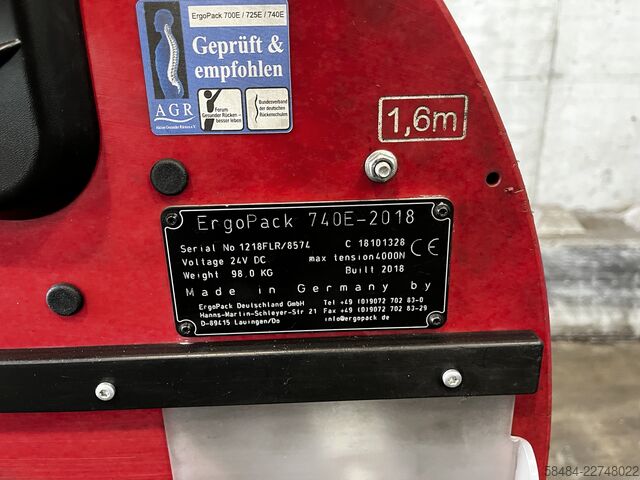स्ट्रैपिंग मशीन ErgoPack 740E